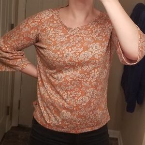 Lauren Conrad 3/4 sleeve Top